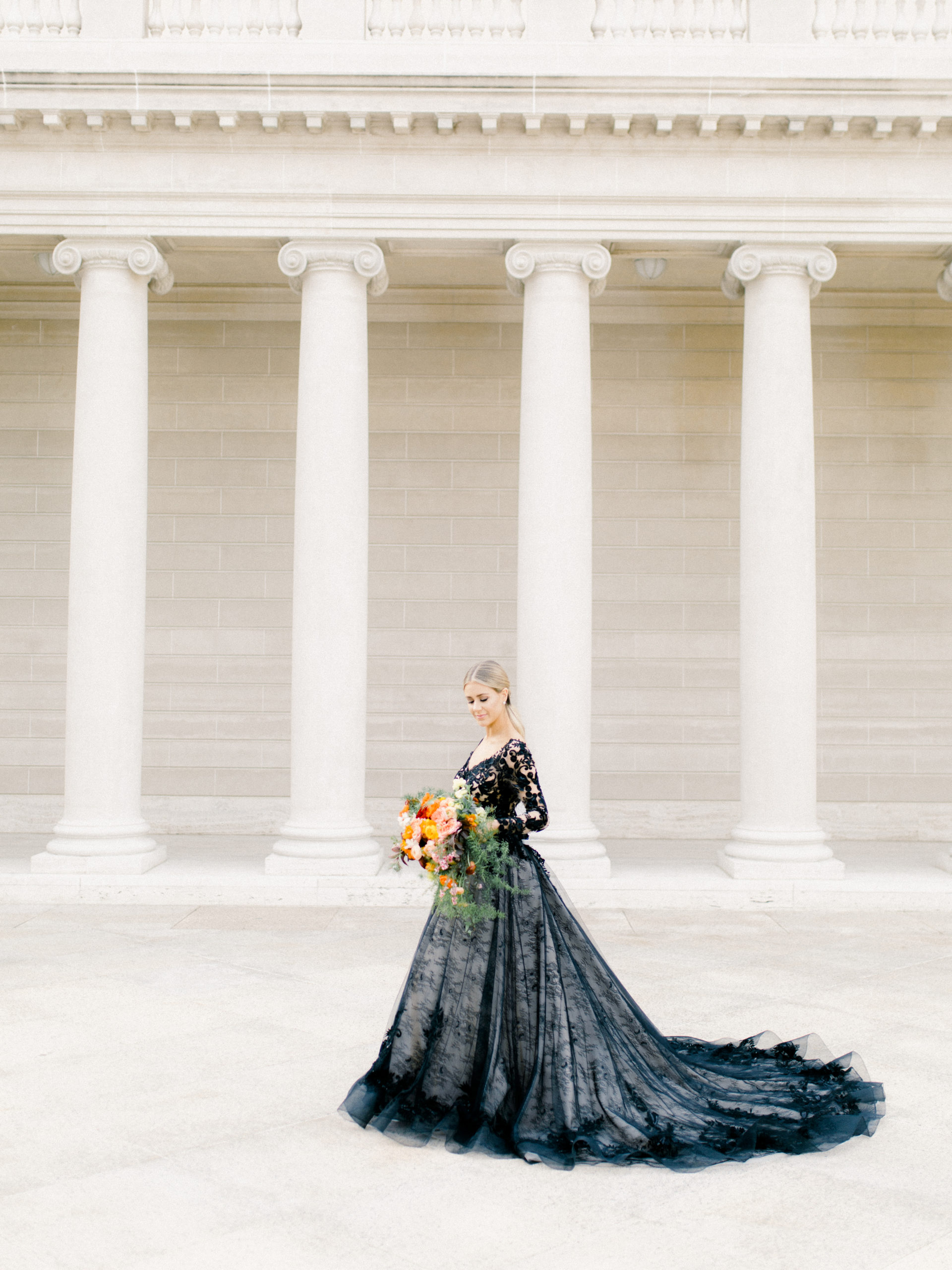 Black Wedding Dress at Legion of Honor Museum